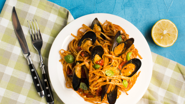 Spaghetti aux palourdes